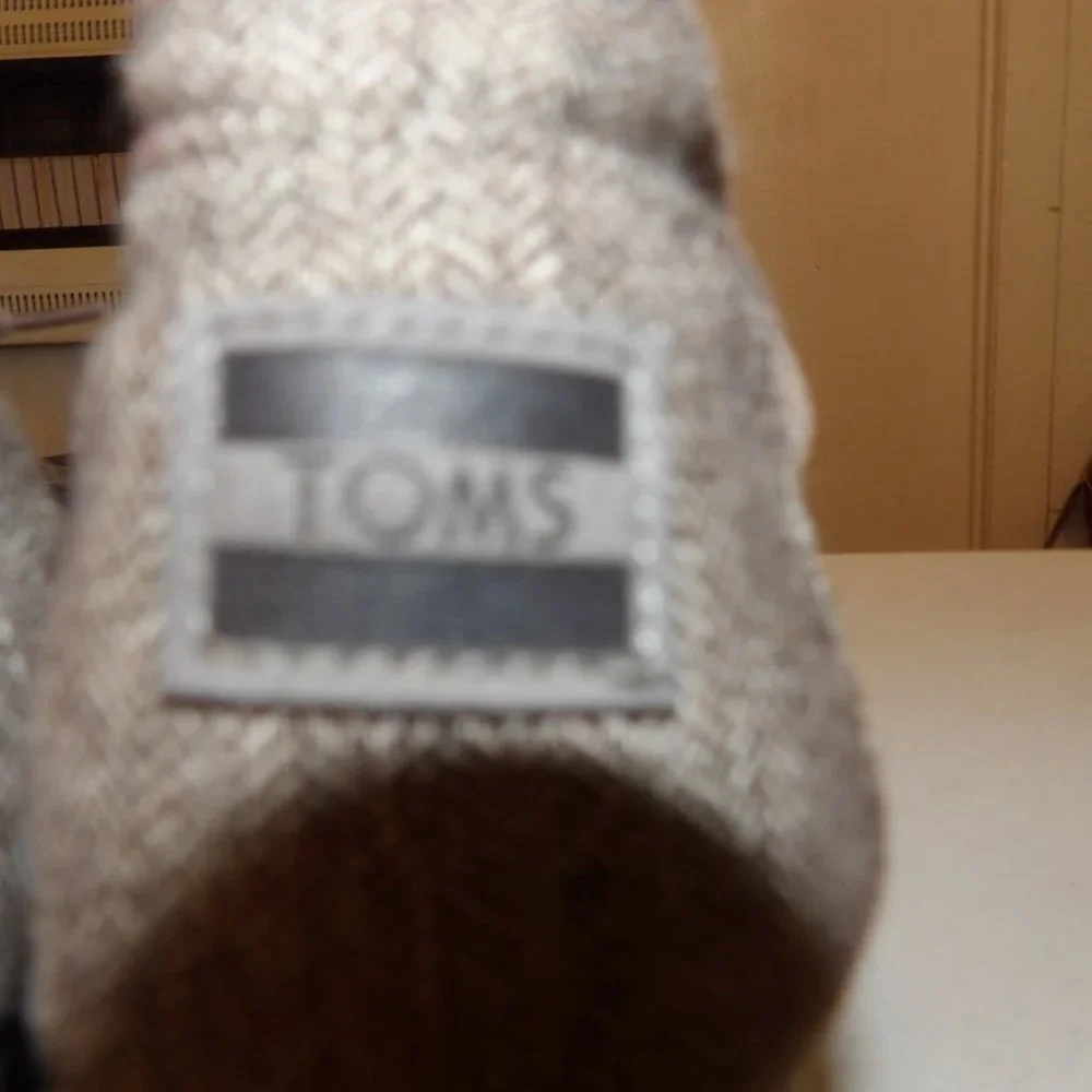 Toms Laced Wedge Sneaker Boots Sz 6M - Picture 4 of 9